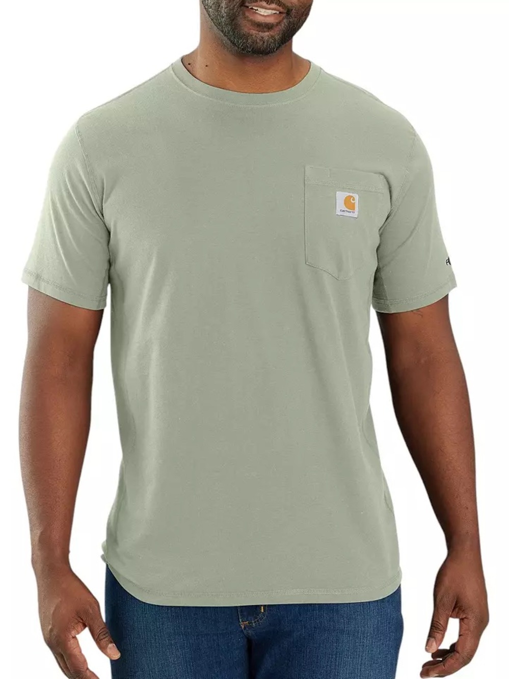 Carhartt Men's Force Pocket Short Sleeve T-Shirt Large